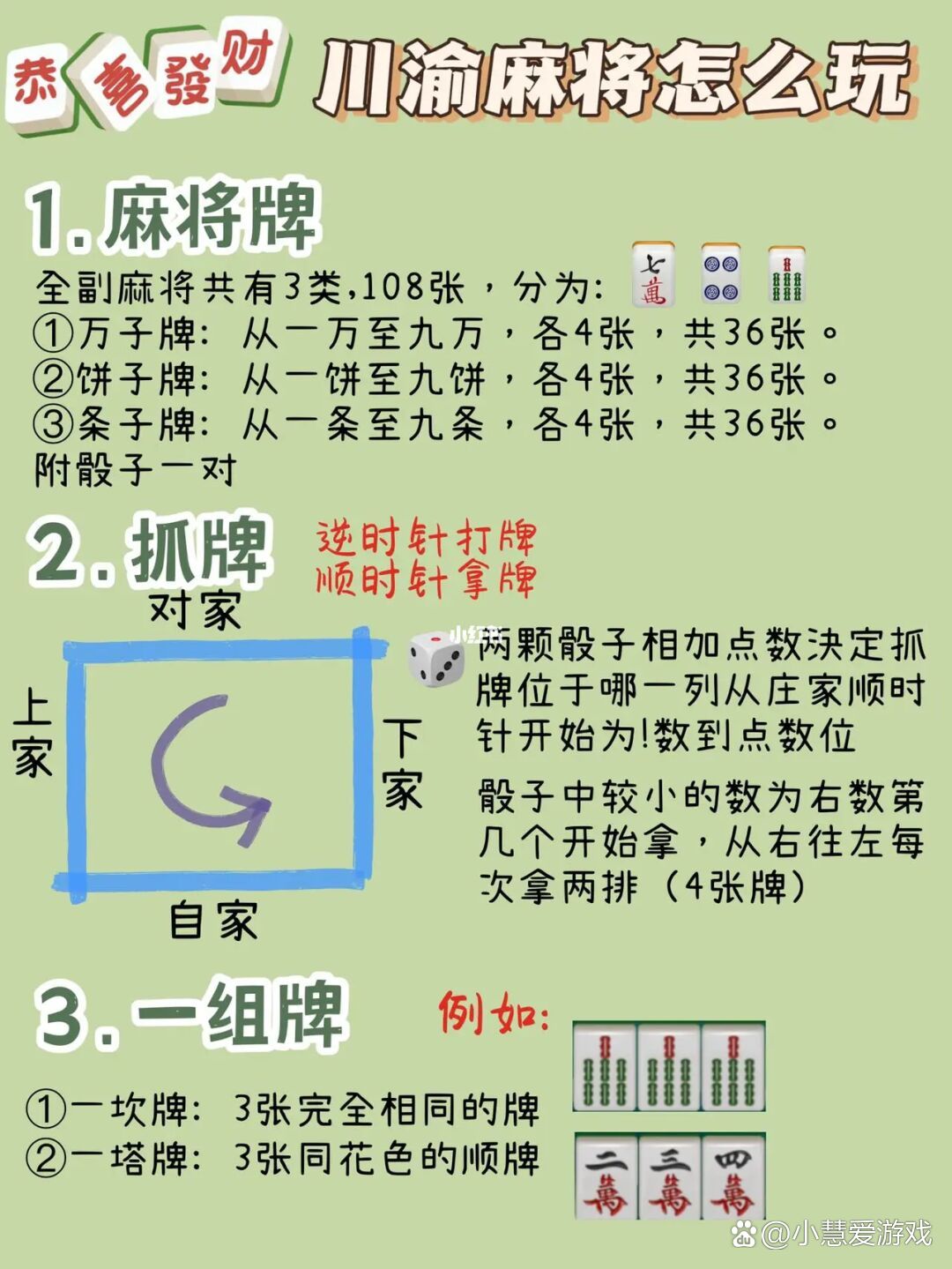 怎么打手机麻将教学版贵州麻将怎么打初学规则-第2张图片-太平洋在线下载